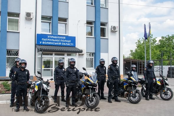 Мотопатруль стартував у Луцьку та Ковелі - новини Володимир-Водинського Мотопатруль стартував у Луцьку та Ковелі