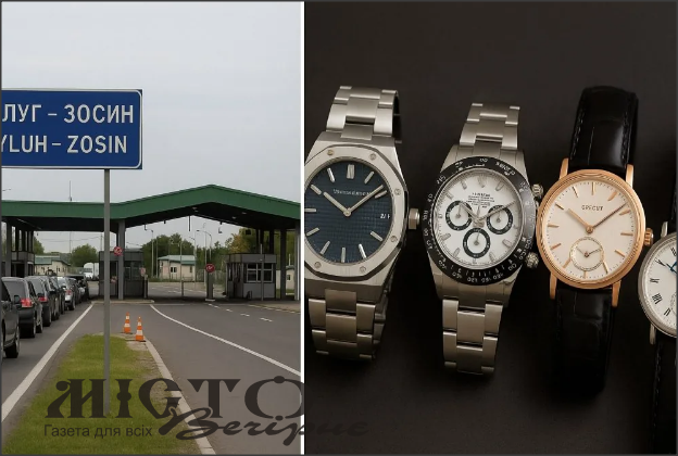 У Володимирі суд виніс вирок двом чоловікам за контрабанду елітних годинників на 12 мільйонів 