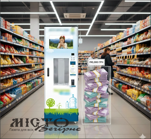 У Нововолинську працівник викрав з аквабоксу понад 190 тисяч гривень 