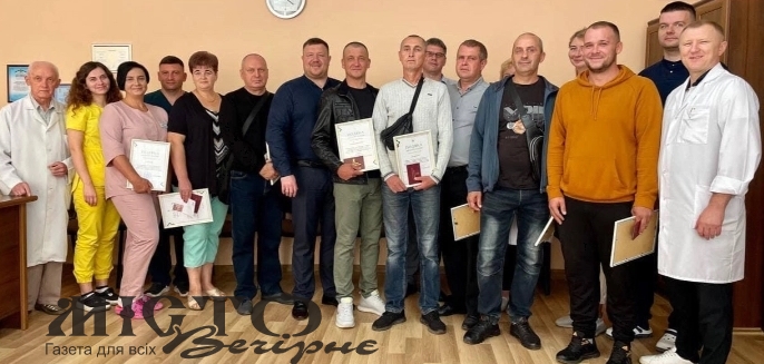 Мешканці Нововолинська отримали статус Почесних донорів України 