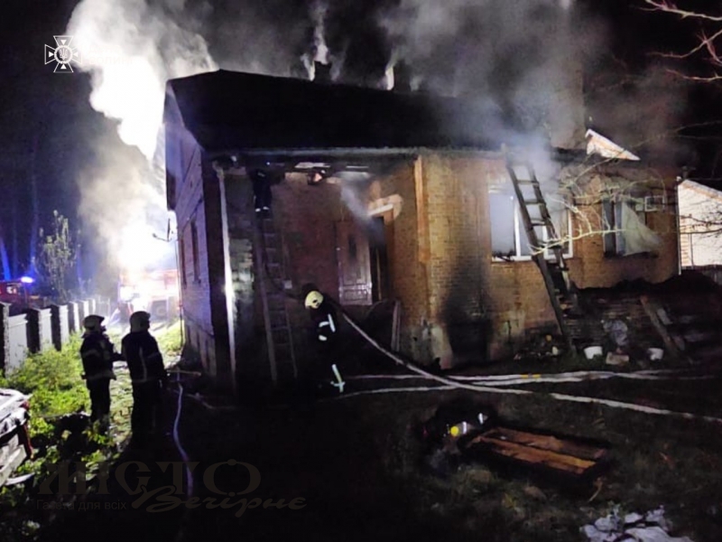 У Нововолинській громаді горів житловий будинок 