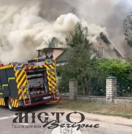 В селі Овадне горів житловий бкдинок 