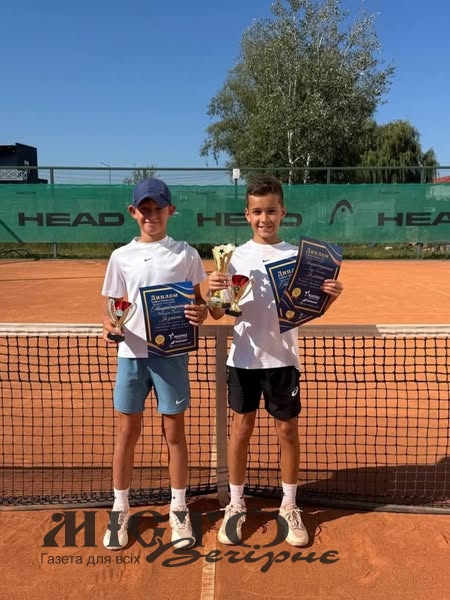 Юний тенісист із Нововолинська став чемпіоном турніру в Києві 