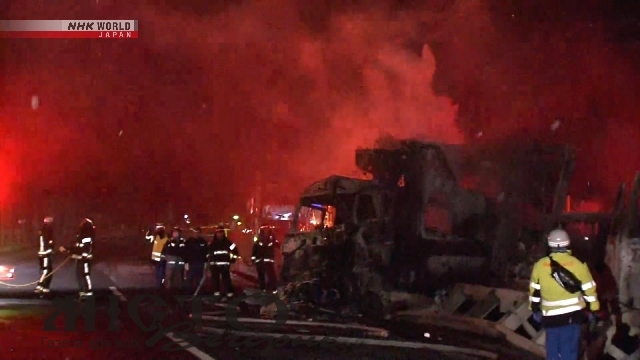  В Японії сталася масштабна ДТП за участю понад 50 авто, є загиблі, десятки поранених 