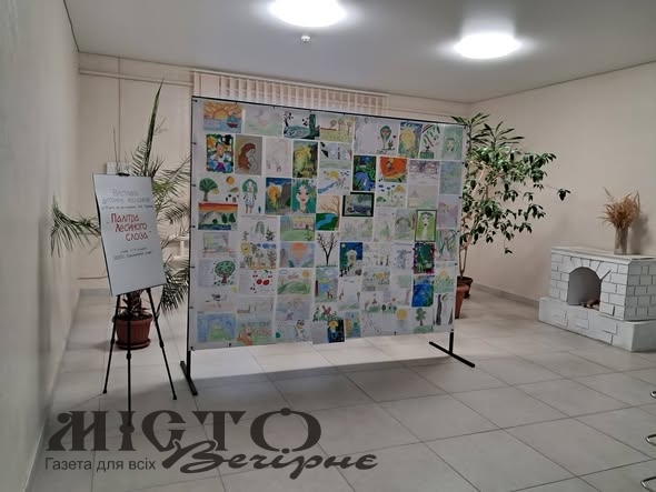 У Локачах відзначили юних учасників виставки «Палітра Лесиного слова» 