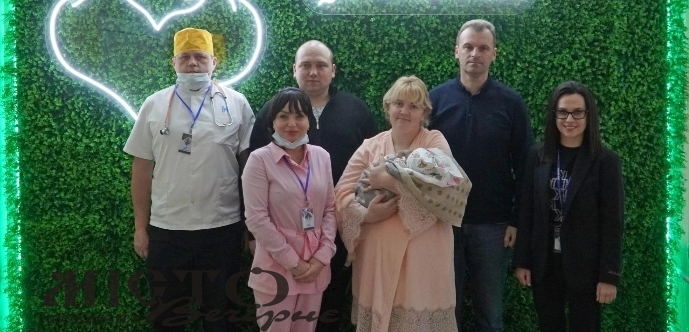 У Володимирському ТМО першою у Новому році народилась дівчинка 