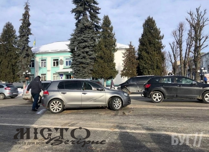 На центральному перехресті у Володимирі трапилася ДТП 