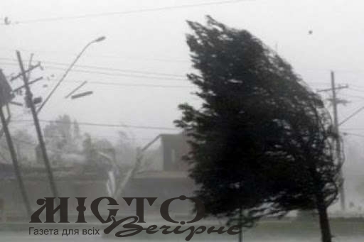 Волинь накриє штормовий вітер 