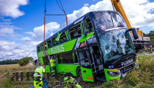 В аварії з автобусом у Німеччині постраждало четверо українців 