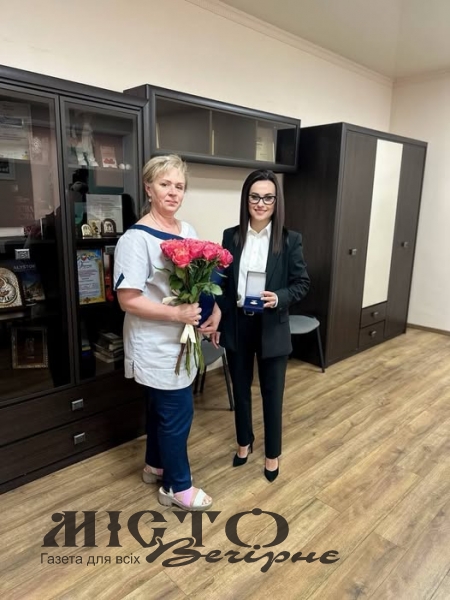 Лікарку Володимирського ТМО нагородили Грамотою Верховної Ради України 