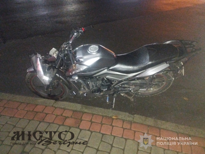 У Володимирі неповнолітня водійка мотоцикла збила пішохода 