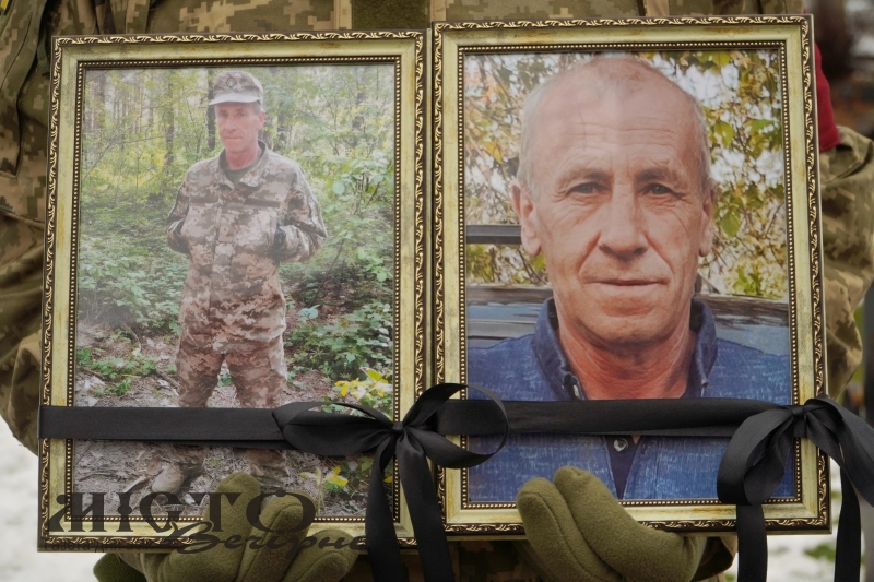 У Володимирській громаді провели в останню дорогу загиблого Героя Володимира Пойду 