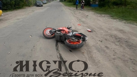 На Волині за день сталося дві ДТП за участі мотоциклістів: потерпілих госпіталізували 