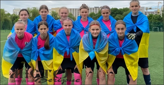 Юнки «Ладомира» – віцечемпіонки України з футболу серед дівочих команд до 15 років 