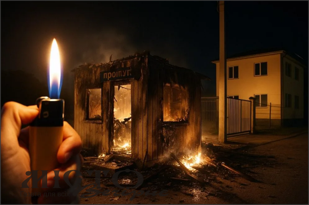 «Нічний палій із Володимира»: спалив КПП підприємства і отримав умовний термін 