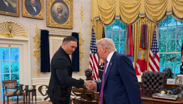 Олександр Усик зустрівся з Дональдом Трампом у Білому домі - новини Володимир-Водинського Олександр Усик зустрівся з Дональдом Трампом у Білому домі