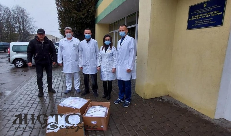 ТМО Володимира отримало партію гуманітарної допомоги від німецького міста-партнера Цвікау 