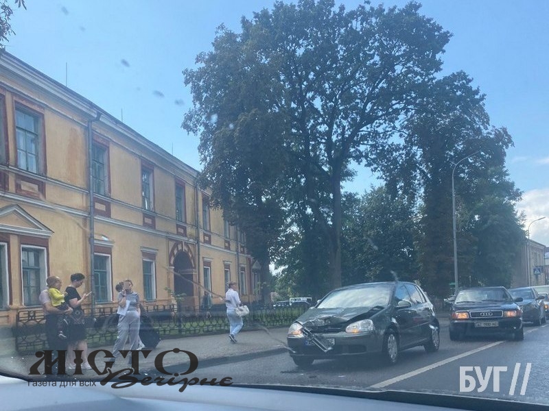 У Володимирі трапилася аварія 