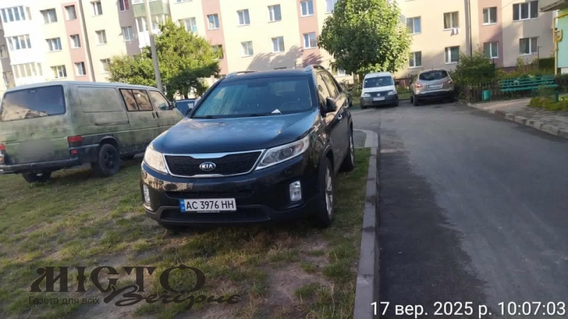 У Володимирі муніципальна варта виявила низку порушень ПДР за останній тиждень 