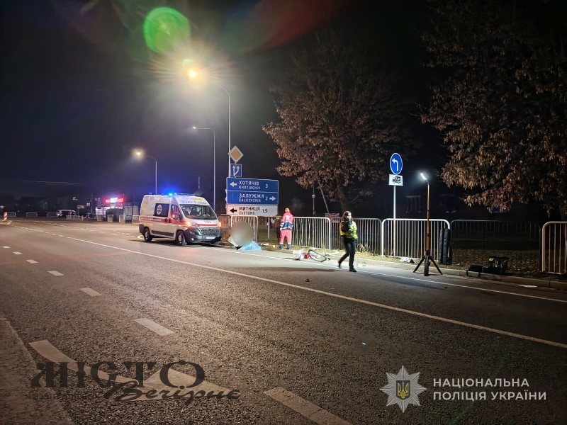 В Устилузі п’яний водій буса на смерть збив велосипедистку 