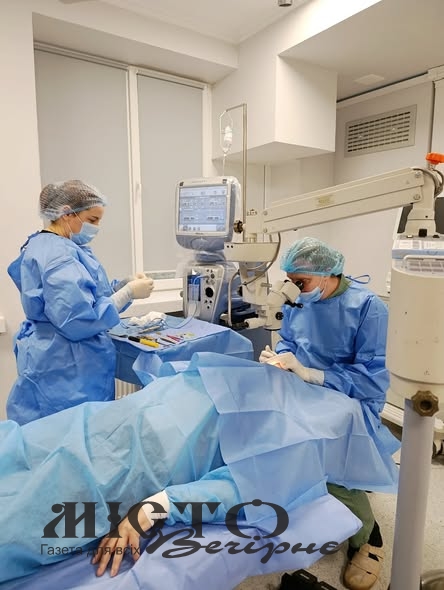 У Володимирському ТМО провели серію успішних операцій з імплантації інтраокулярних лінз 