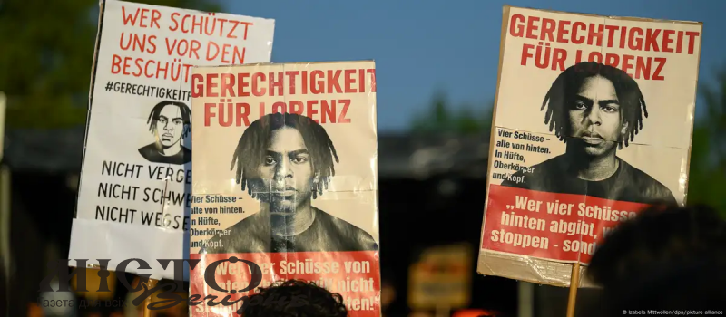 У Німеччині тисячі людей протестуали після вбивства поліцією темношкірого чоловіка 