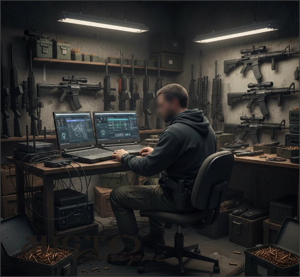 Мешканець Нововолинська організував незаконний збут зброї та боєприпасів через інтернет 