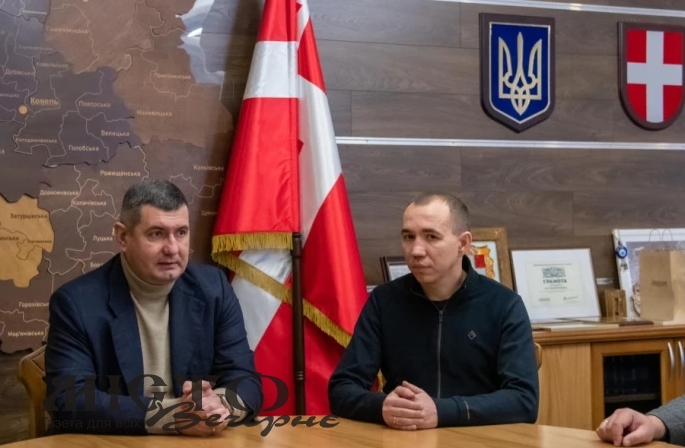 Освітні заклади Володимира передали військовим 14 бригади необхідне спорядження 