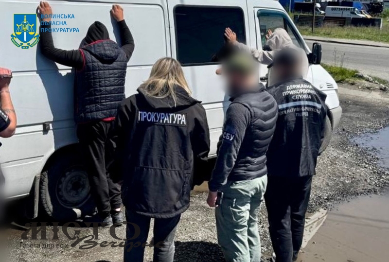 За переправлення військовозобов’язаних у Білорусь у Володимирі затримали двох жителів Рівненщини 