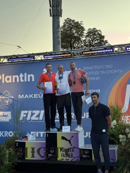 Максим Зейналян з Володимира завоював золото чемпіонату України з легкої атлетики 