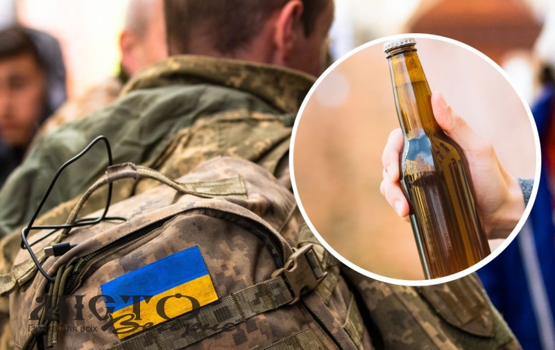 У Володимирі на 17 тисяч оштрафували військового за алкоголь на службі 
