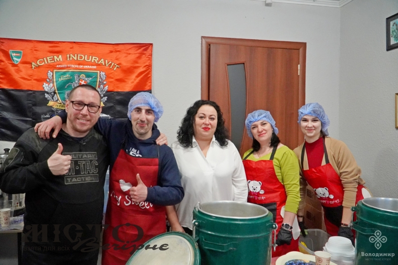 У Володимирі знову запрацювала благодійна їдальня 