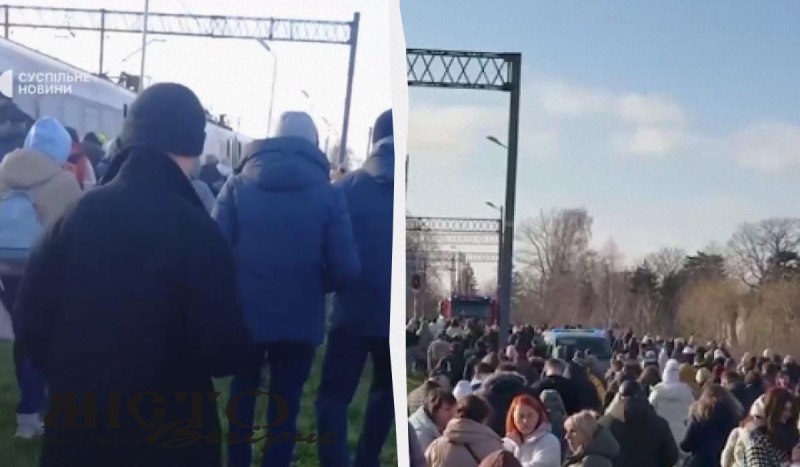 Українські потяги зупинили за кордоном через повідомлення про мінування, людей висадили, – медіа 