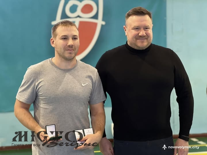 Ветерана з Нововолинська Михайла Соколяна відзначили нагородою «За заслуги перед містом» 