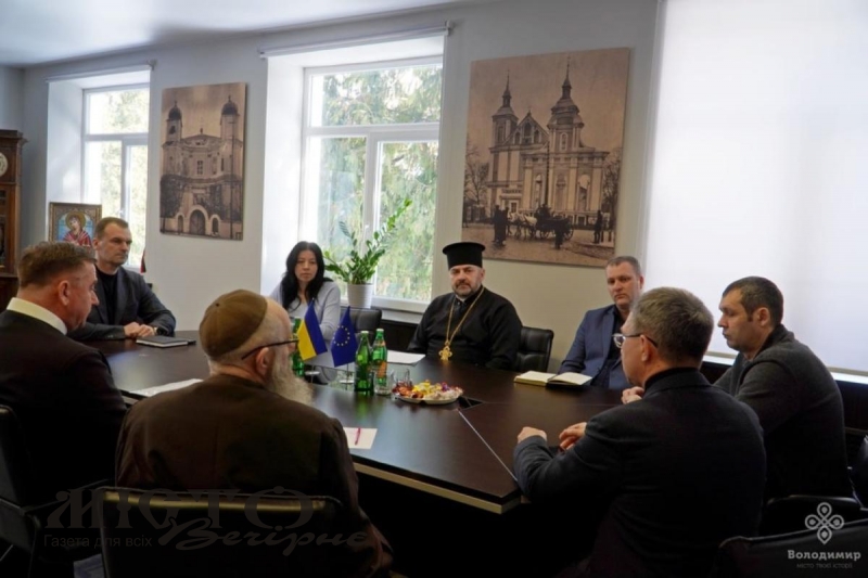 У Володимирі лідери релігійних конфесій обговорили спільний День молитви та створення дорадчого органу 