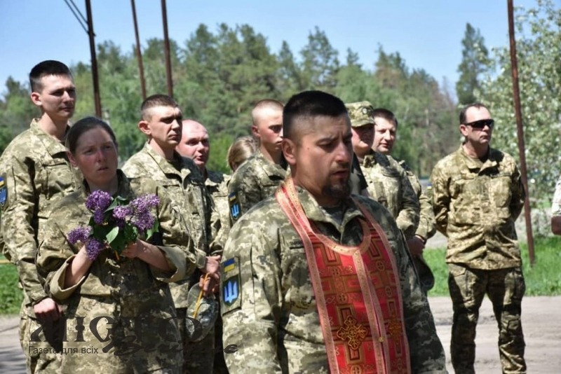 На Луганщині військові 14 бригади відкрили каплицю на честь Матері Божої 