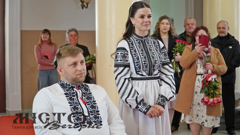 На Великдень у Володимирі ветеран одружився з коханою 