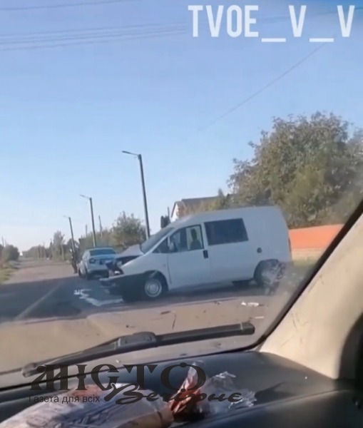 У Володимирі трапилась ДТп за участю маршрутки 
