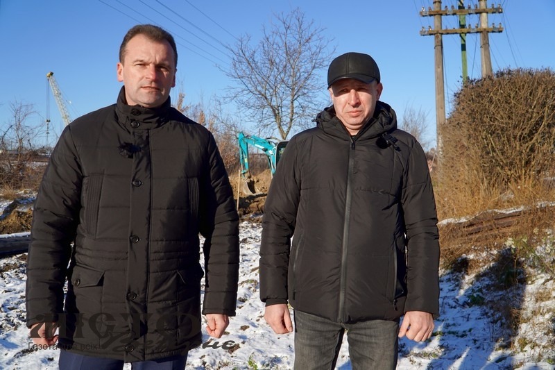 Міський голова Володимира проінспектував хід капітального ремонту водогону 