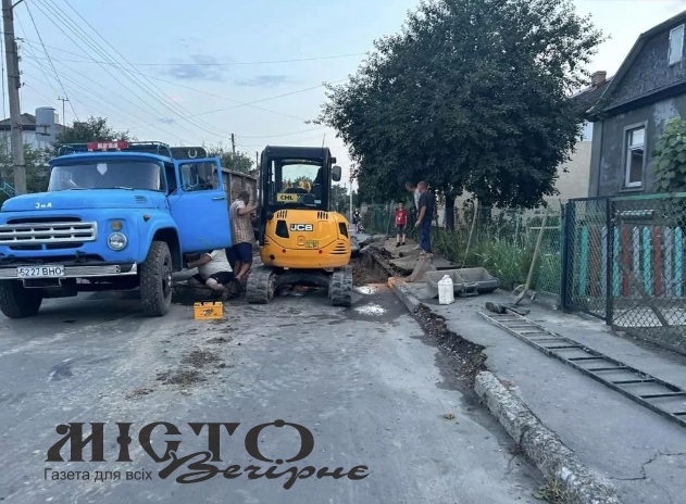 У Володимирі ліквідували масштабний порив на водогоні 