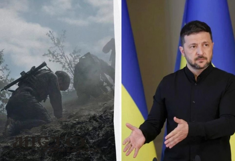 Зеленський про ситуацію на фронті: рф хоче продти Трампу успіх на двох напрямках 