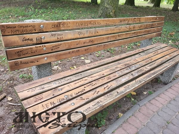  Парк «Княжий» у Володимирській громаді потерпає від вандалів 