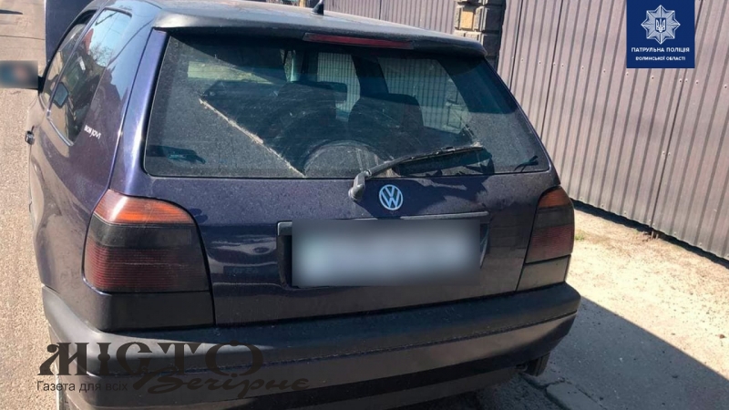 У Нововолинській громаді п’яний водій втікав від поліцейських після ДТП 