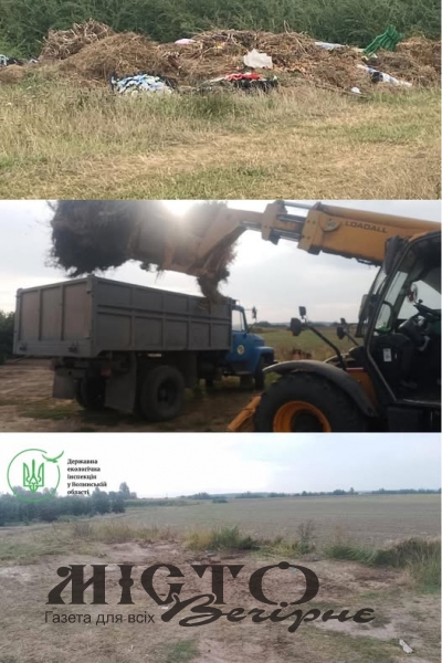 Екоінспекція виявила стихійне сміттєзвалище в Устилузькій громаді: порушників чекають штрафи 