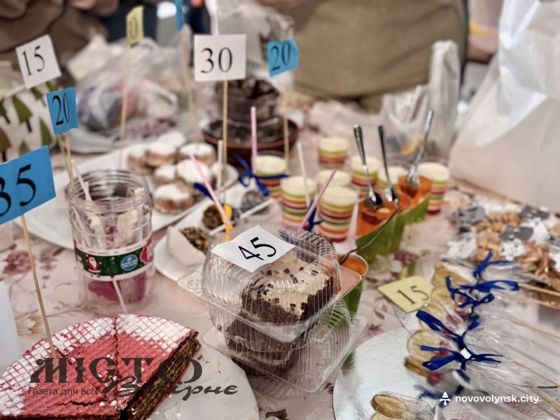 На благодійному ярмарку у Нововолинському ліцеї зібрали понад 140 тисяч 