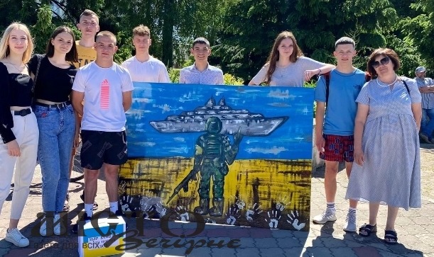 В Іваничах відновили малюнок про рускій корабель 