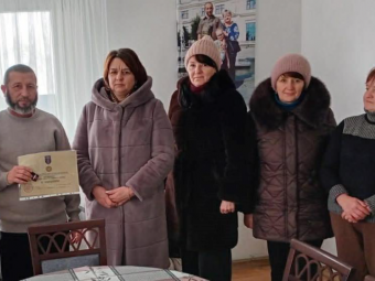 Ветерану війни з Іваничівської громади вручили відзнаку Міністра оборони України 