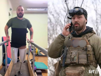 Потрібна допомога: військовий з Володимира після важкого поранення втратив обидві ноги 