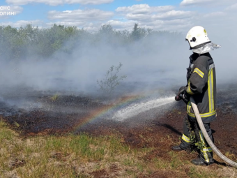 На Волині горіло торфовище - новини Володимир-Водинського На Волині горіло торфовище