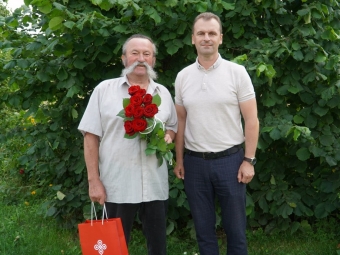 У Володимирі привітали з ювілеєм ветерана комунальної сфери міста 
